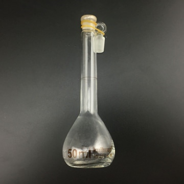 葵花透明容量瓶，50mL,A级，AB030181