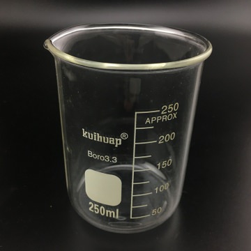 葵花烧杯，玻璃，250mL，透明，AB030525