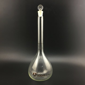 博美容量瓶，500mL，玻璃，透明，AB033655